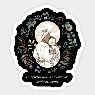 international women's day 2023 embrace equity 2023 Sticker